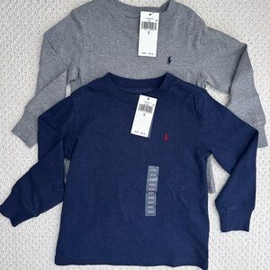 Polo Ralph Lauren Toddler Boys Long Sleeve Tee Shirts
